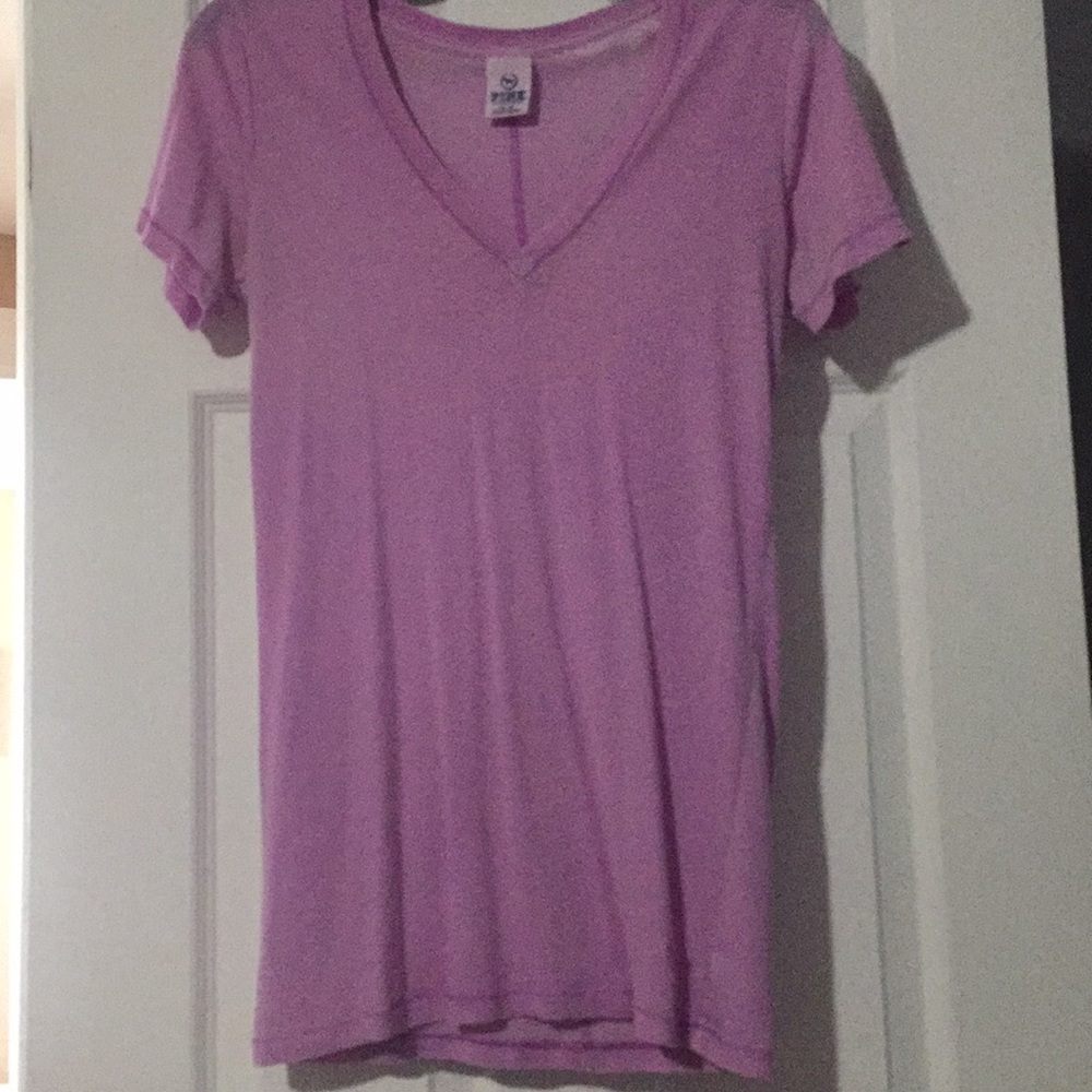 PINK purple tee